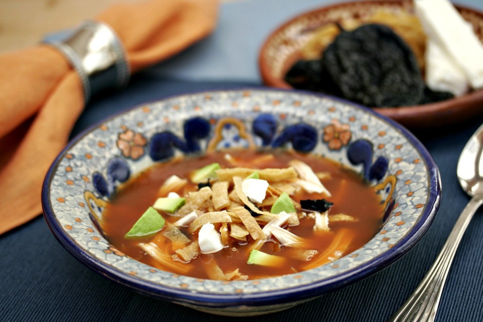 Authentic Mexican Tortilla Soup 1