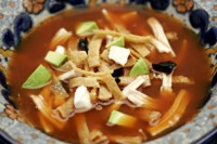 Vegetarian Tortilla Soup